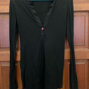 Blue Tattoo black long sleeve